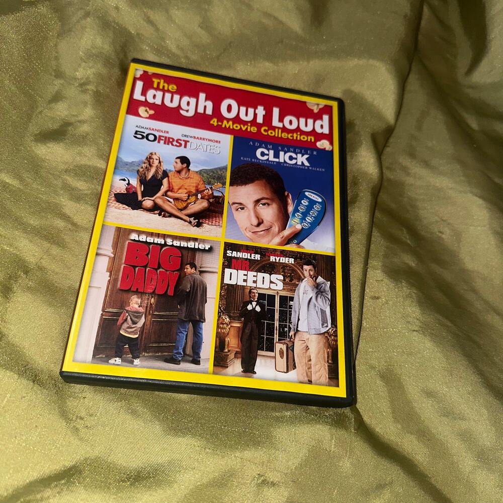 Laugh Out Loud 4 Movie Collection DVD Adam Sandler Set